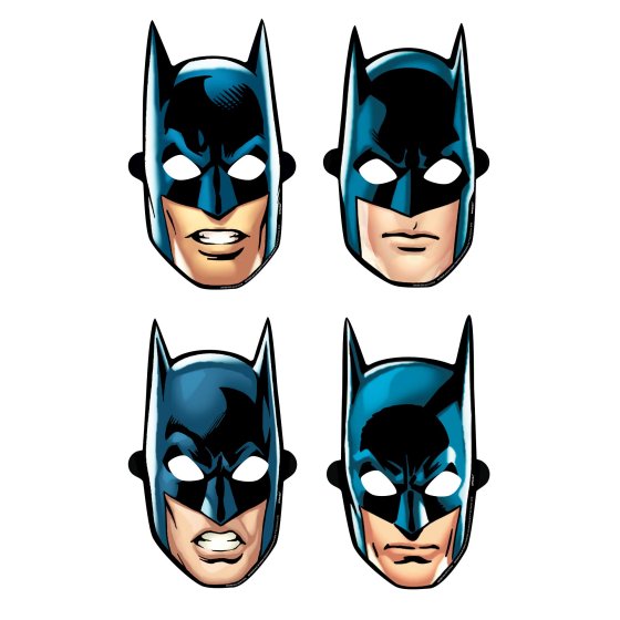 BATMAN HEROES UNITE PAPER MASKS